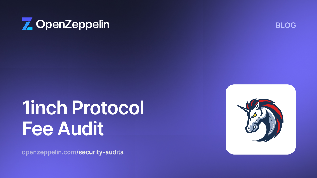 1inch Protocol Fee Audit Featured Image